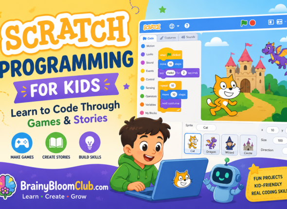 Scratch Programming for Kids — Learn to Code Through Games & Stories