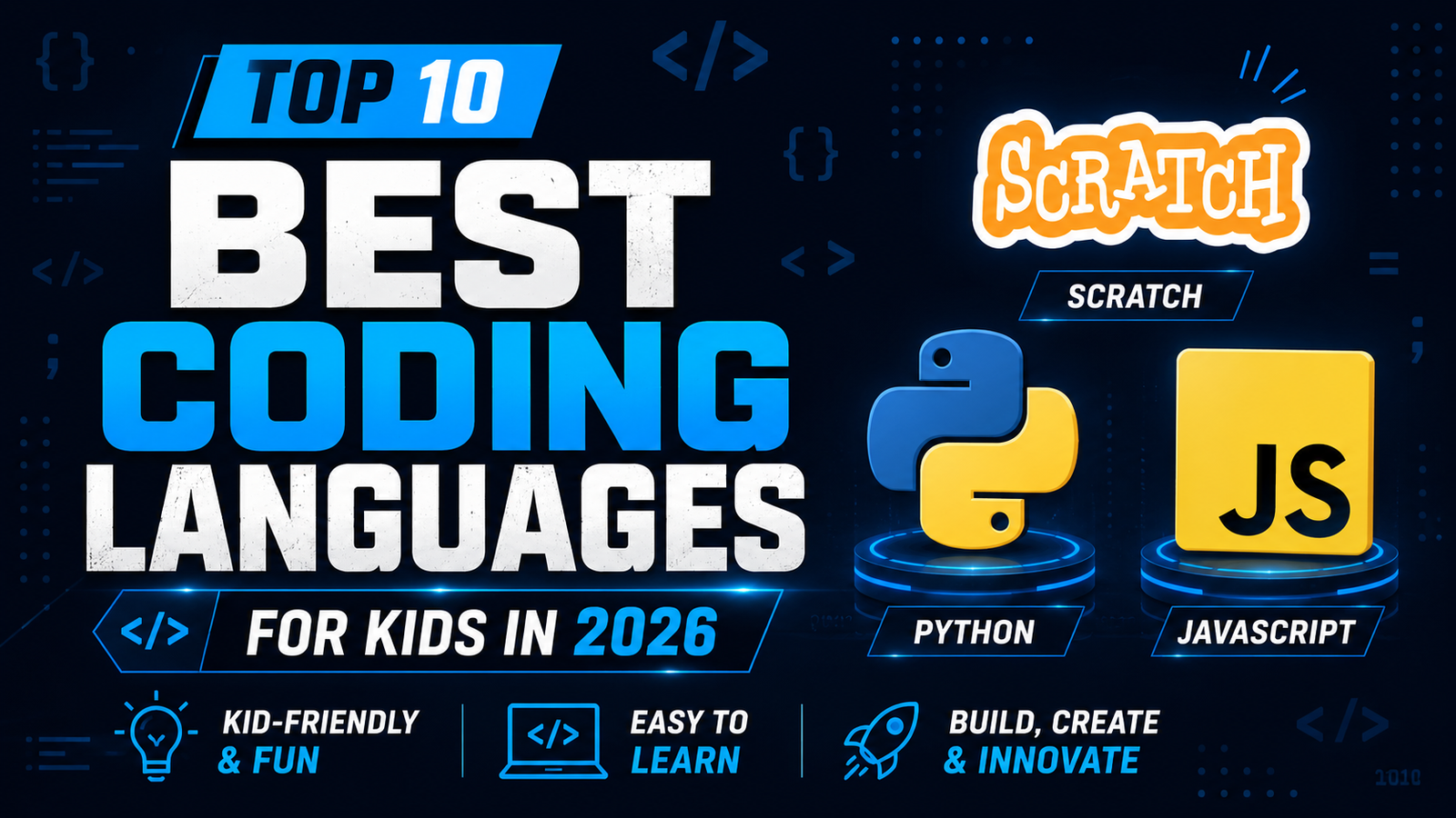 Top 10 Programming Languages Kids Should Learn in 2026 — Ranked by Experts